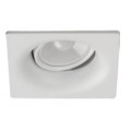 Foco Cuadrado empotrar Konica 95x95mm, para Lámpara GU10/MR16